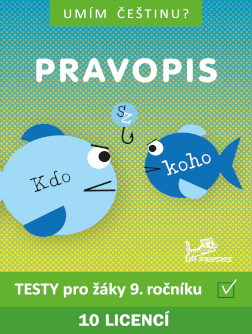 Pravopis 9 – interaktivní testy z češtiny (Prodos) – multilicence | Publi.cz