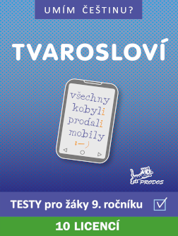 Tvarosloví 9 – interaktivní testy z češtiny (Prodos) – multilicence | Publi.cz