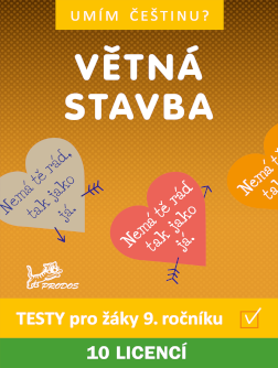 Větná stavba 9 – interaktivní testy z češtiny (Prodos) – multilicence | Publi.cz