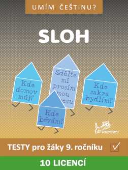Sloh 9 – interaktivní testy z češtiny (Prodos) – multilicence | Publi.cz