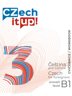 Czech It Up! 3 (úroveň B1, cvičebnice)