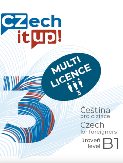 Czech it UP! B1 (učebnice + cvičebnice) - 3 licence