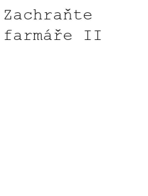 Zachraňte farmáře II