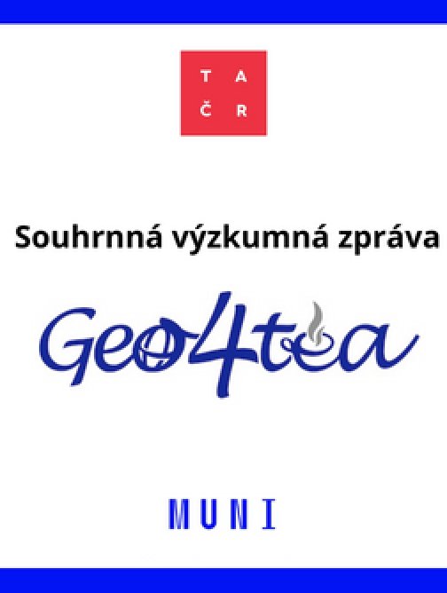Souhrnná výzkumná zpráva Geo4tea