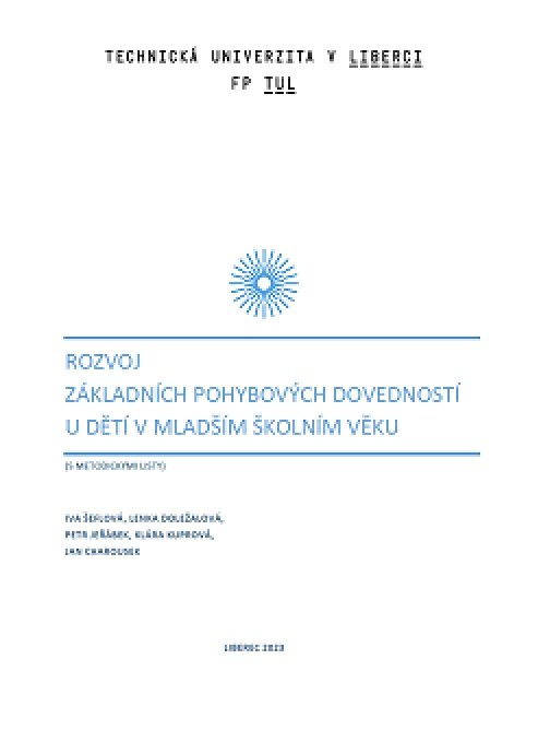 Rozvoj základních pohybových dovedností u dětí v…