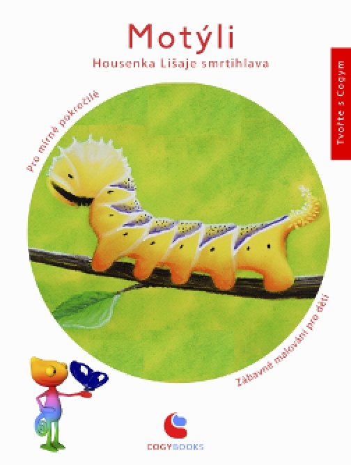 Ukázka Housenka lišaje smrtihlava