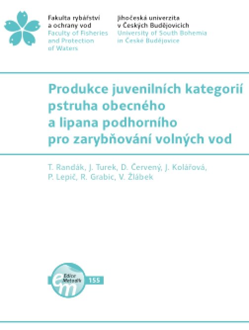 Produkce juvenilních kategorií pstruha obecného a…