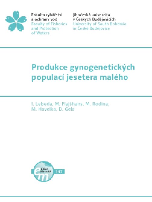 Produkce gynogenetických populací jesetera malého