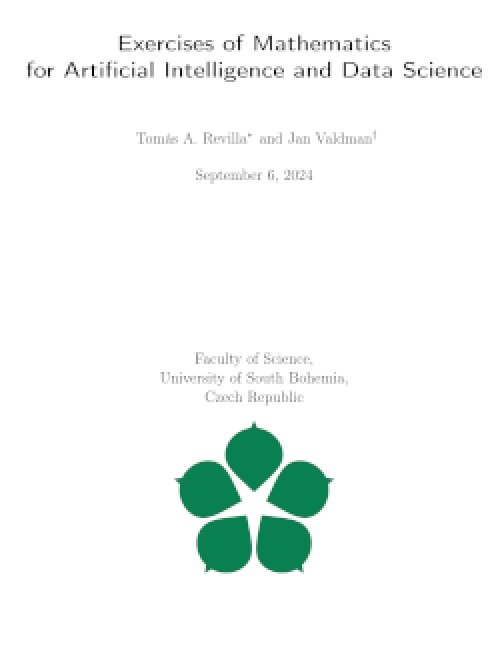 Exercises of Mathematics for Artificial Intelligence…