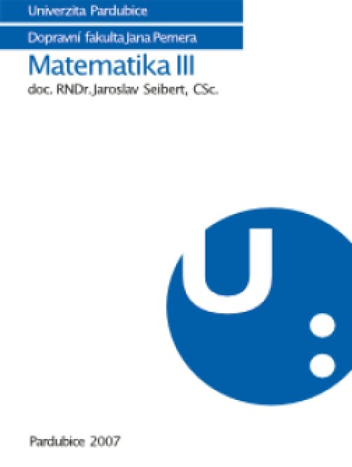 Matematika III