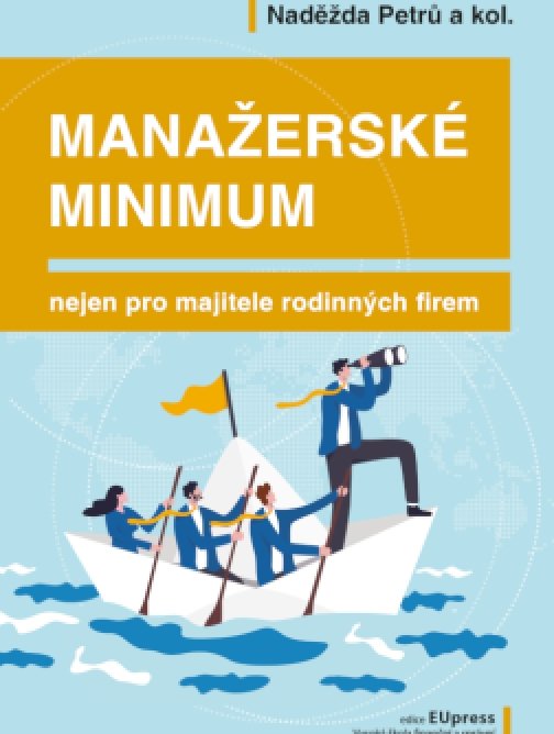 Manažerské minimum nejen pro majitele rodinných…