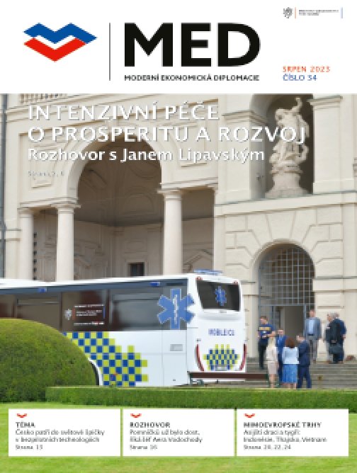 MED / číslo 34 / srpen 2023 / - CZ