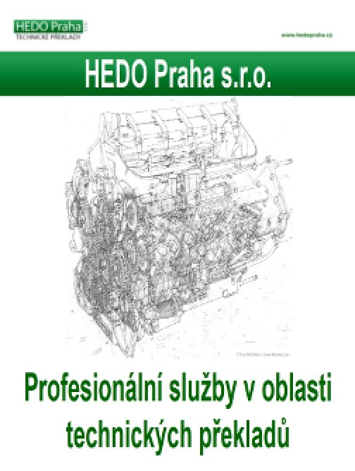 Profesionální služby v oblasti technických překladů