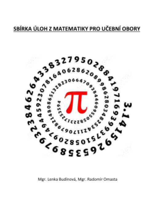 Sbírka úloh z matematiky pro učební obory
